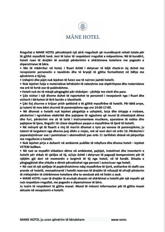 Mane * Sarande